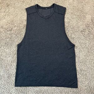 Lululemon Muscle Tank Top Shirt Mens XL Black Sleeveless Athletic Gym Training